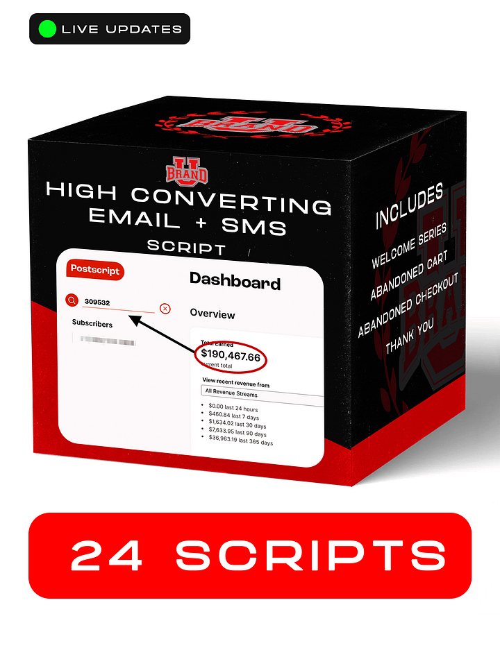 High Converting Email + SMS Scripts product image (1)