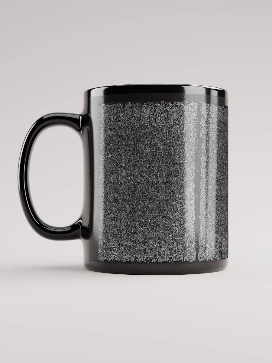Rug Rag Reversed black glossy mug product image (6)