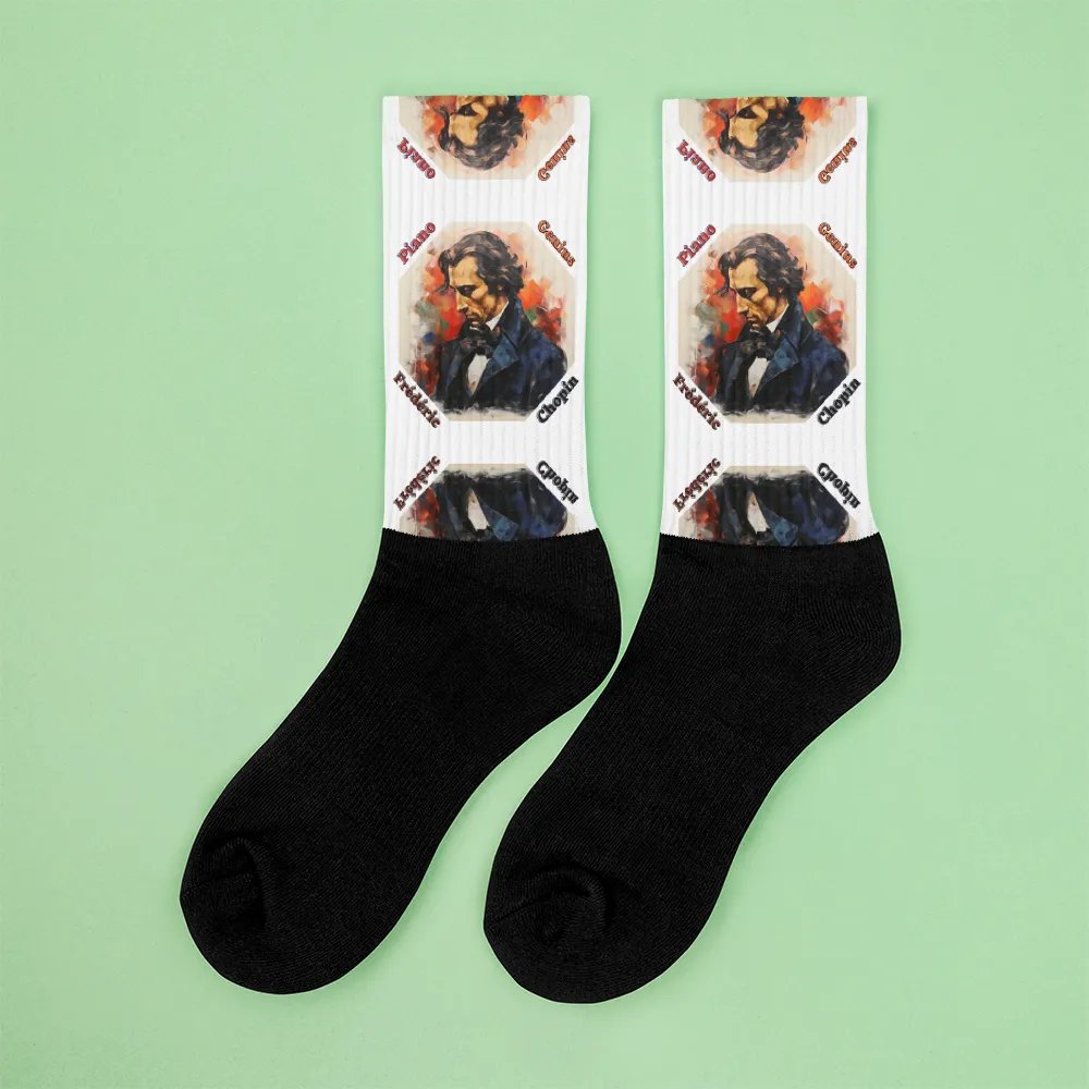 Frédéric Chopin - Piano Genius | Socks product image (5)