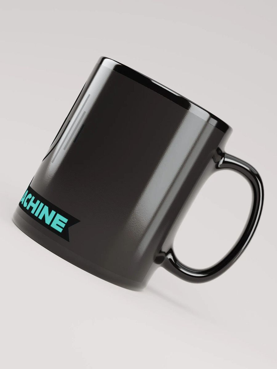 StreamMachine Black Glossy Mug product image (8)