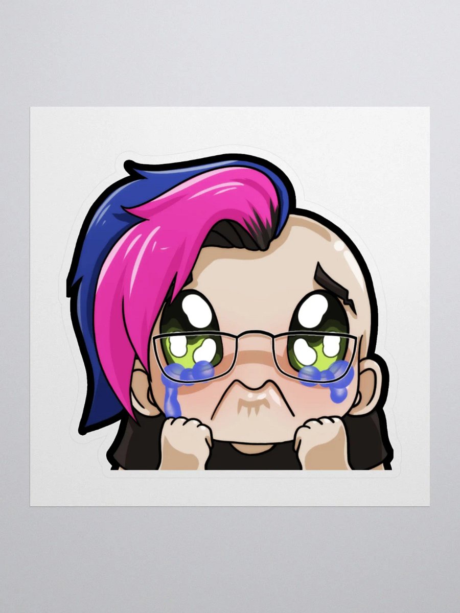 Hybrid Crying Sticker product image (1)