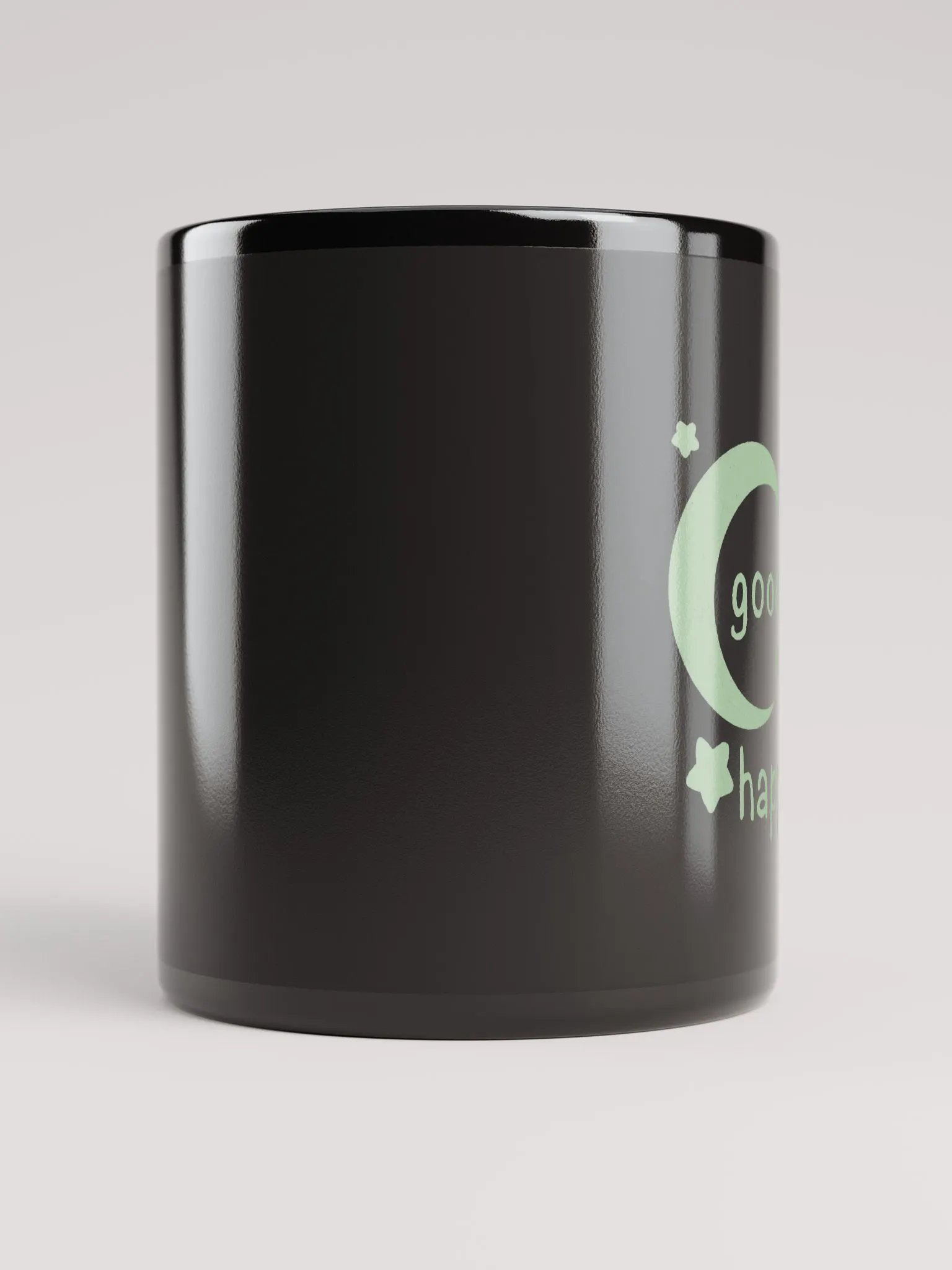 "Good Morning Happy Friday" Black Gloss Mug product image (10)