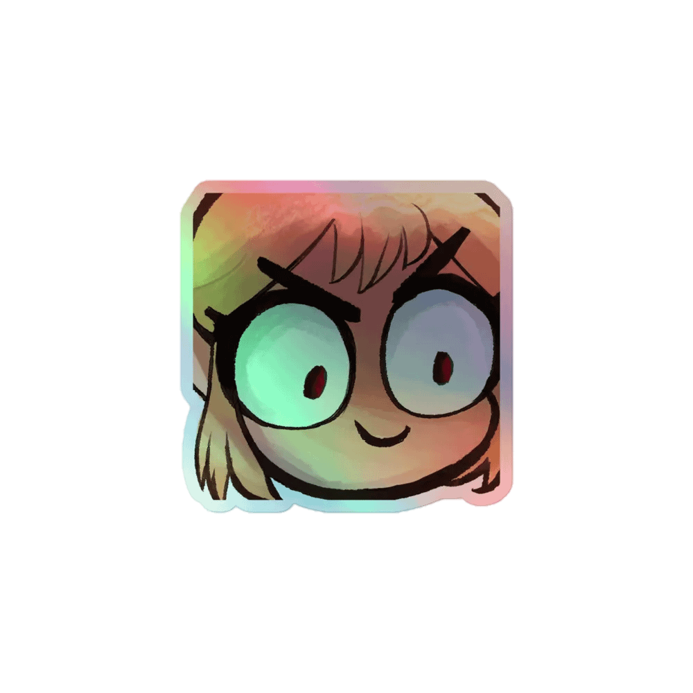 HyliaSophia STARE Holographic Sticker product image (1)