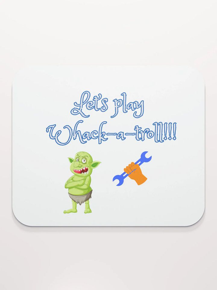 Whack-a-Troll Mouse Pad product image (1)