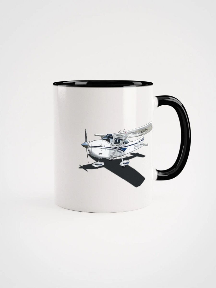 Cessna 182 Soaring Ceramic Mug Two-Tone product image (1)