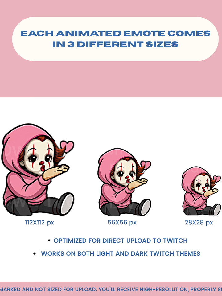 Clown Smooch Animated product image (1)