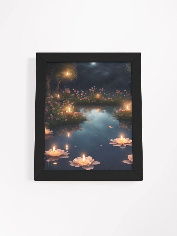 Floating Votives Framed Art product image (5)