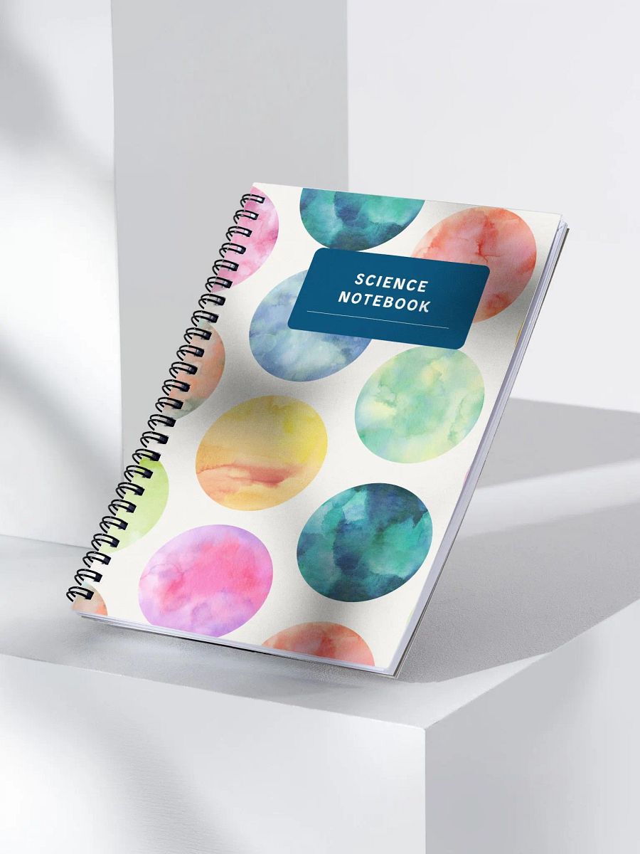 Watercolor Whimsy Spiral Notebook product image (3)