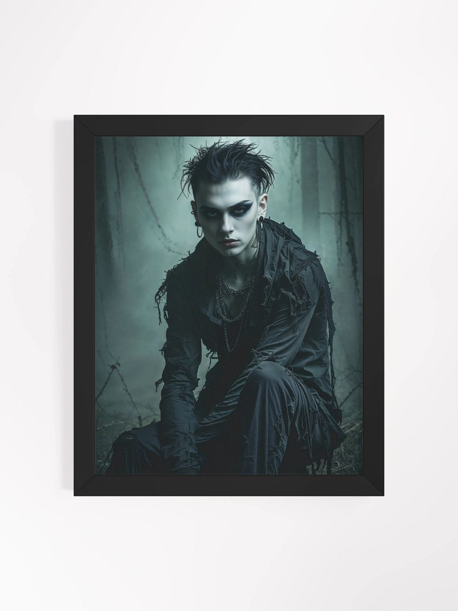 Among the Ashen Pines Framed Print product image (1)