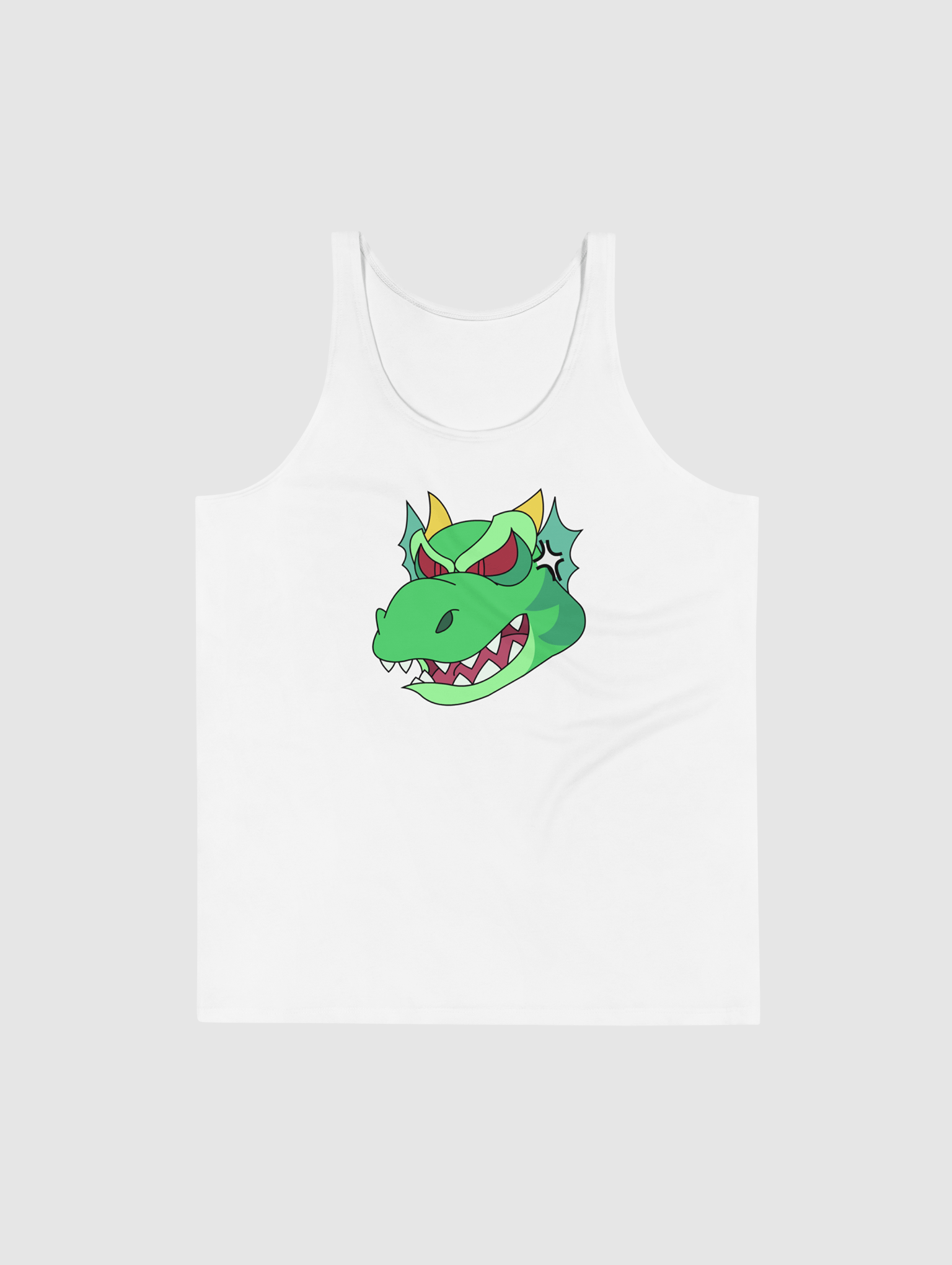 Angry Green Dragon Unisex Tank Top product image (1)