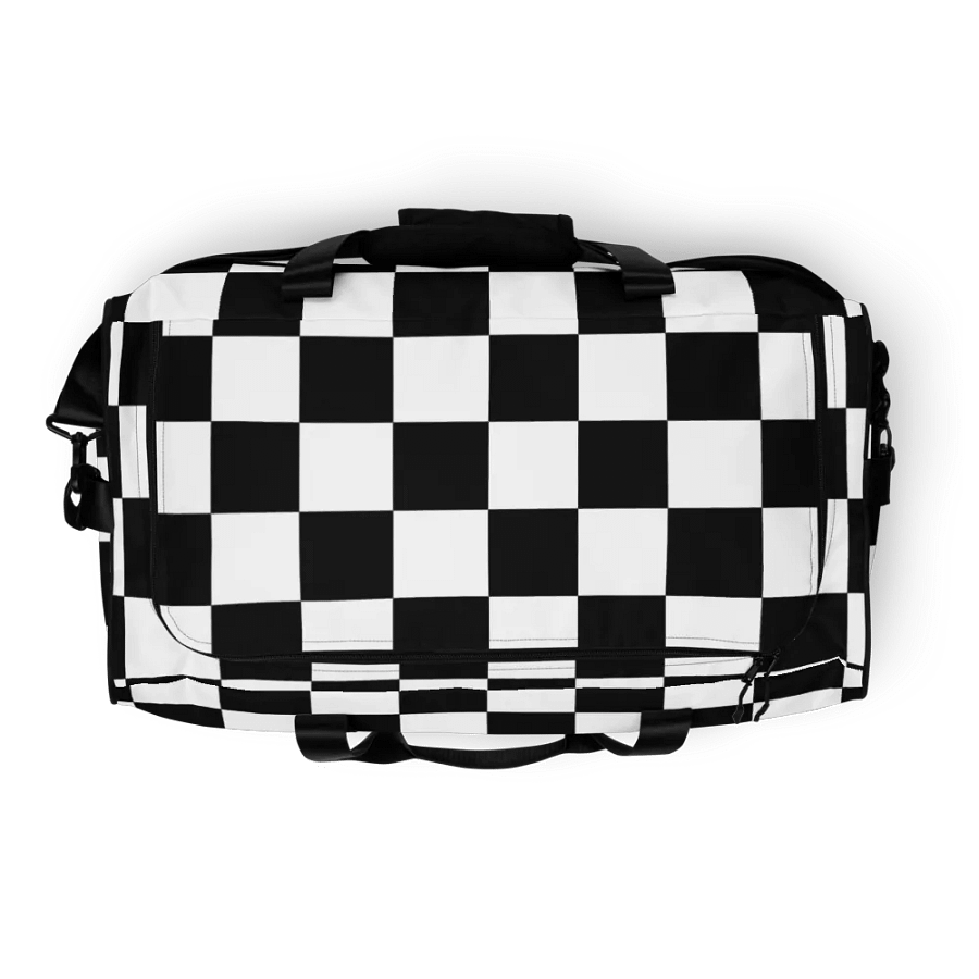 Checkered 16.5 gal. Duffle Bags w/Inside supports / inside pocket product image (12)