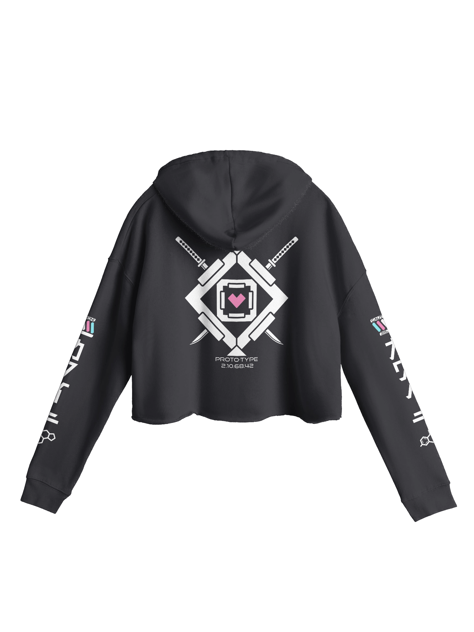 TAF PROTO-TYPE / 2.10.68.42 / CROPPED HOODIE product image (2)