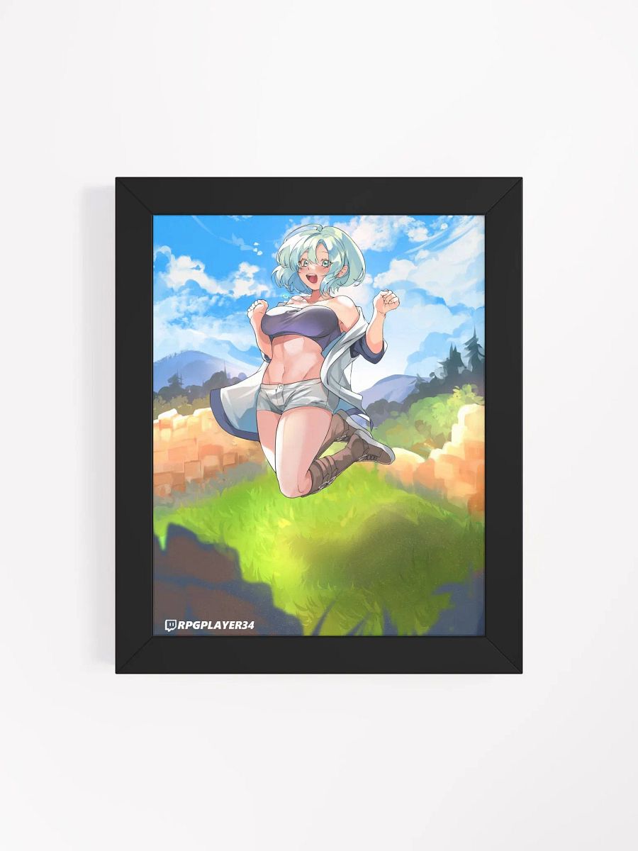 RPG - Selphie - Slime Girl on an Exploration! - Framed Poster product image (4)