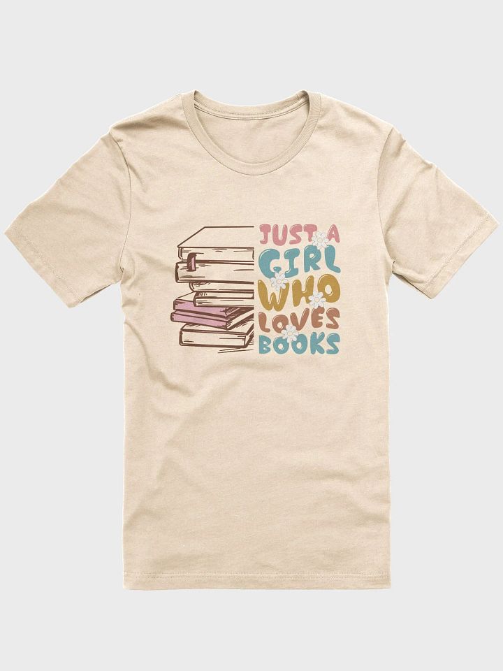Just a Girl Who Loves Books T-Shirt product image (41)