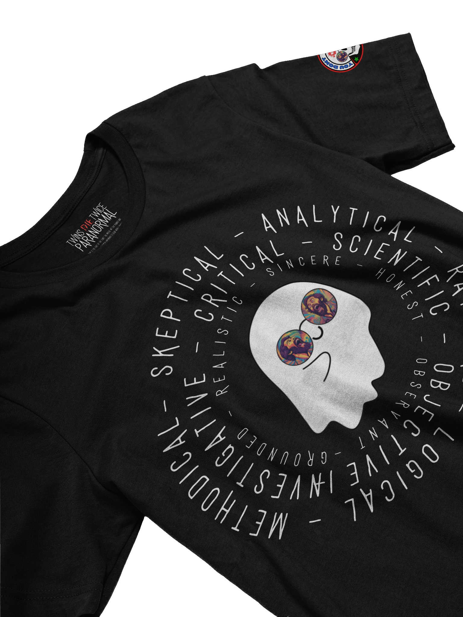 Concentric Skeptic Premium Tee product image (2)