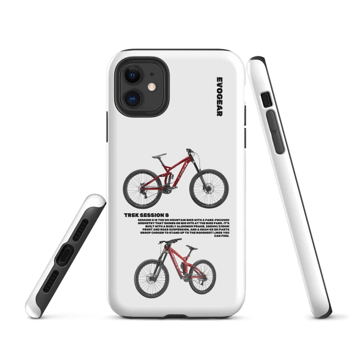 White Session 8 iPhone Case product image (1)