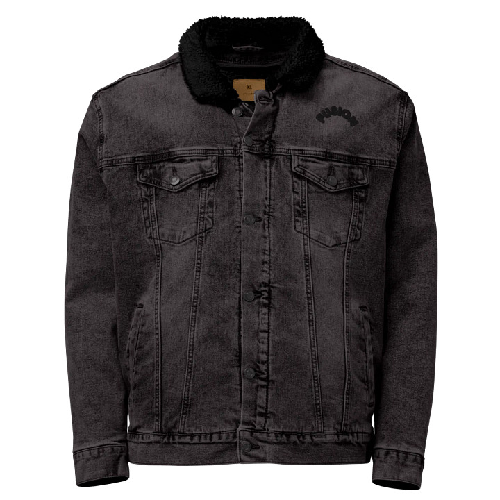 Fusion Buttoned-Up Denim Jacket Dark product image (1)