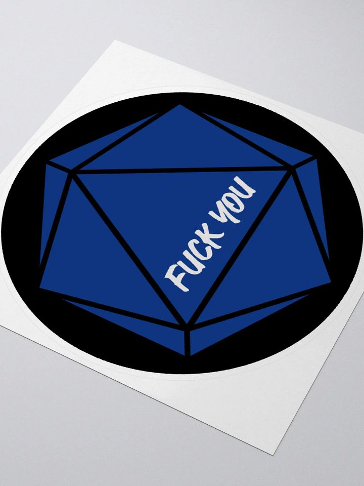 magic eight ball sticker (eff you) product image (2)