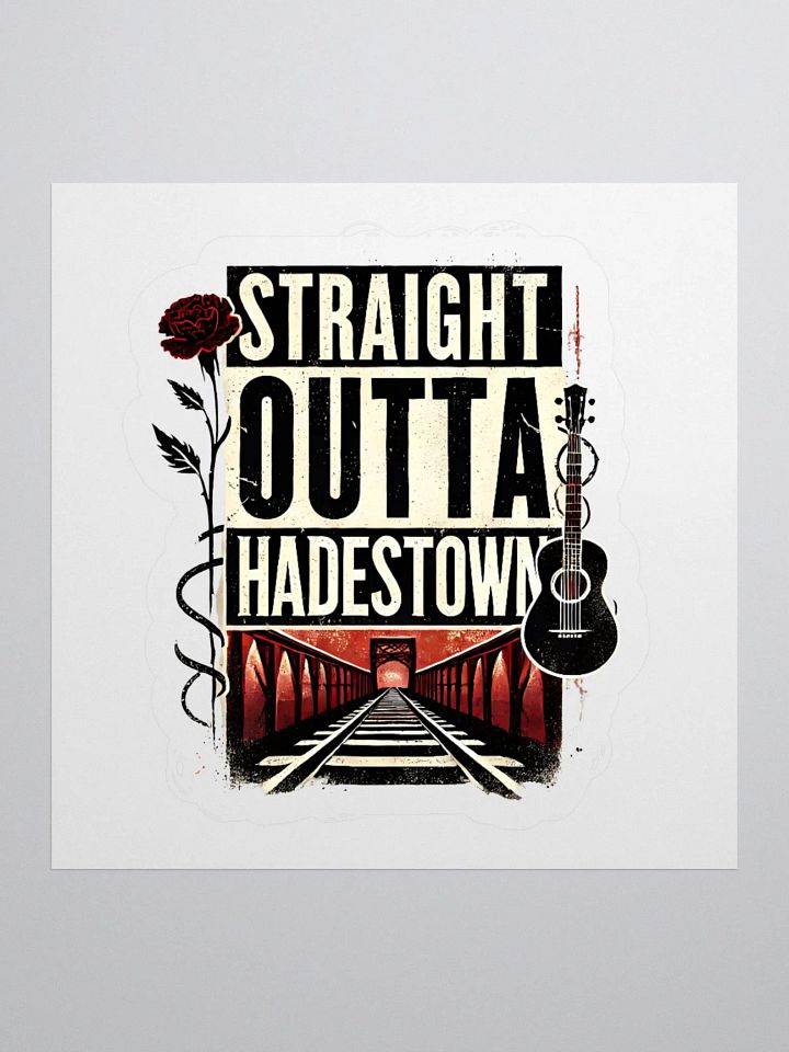 Straight Outta Hadestown - Kiss-Cut Stickers product image (3)