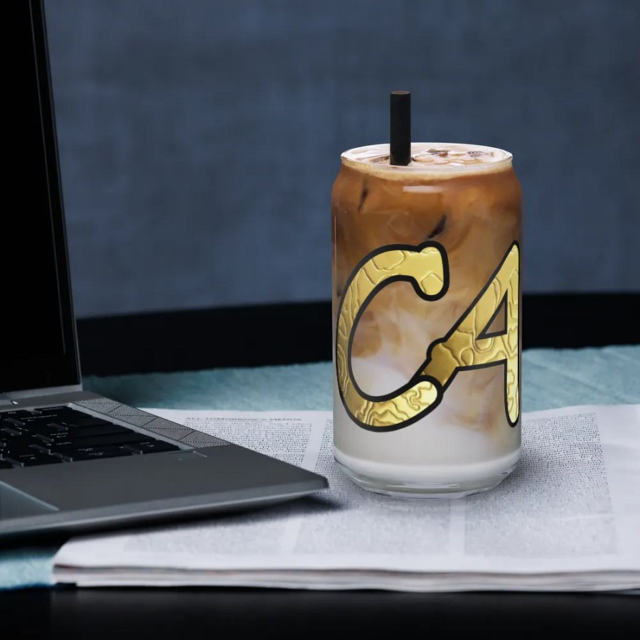 CA Studio's Glass Cup (Gold) product image (3)