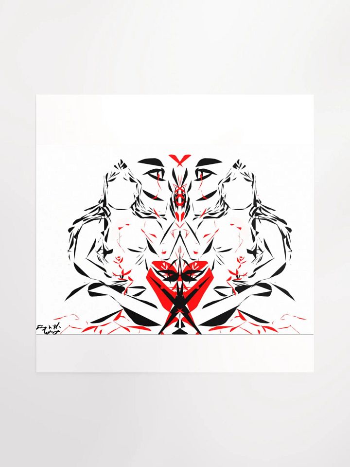Irrepresible Bliss Art print 18''x18'' By Song in The Wind product image (1)