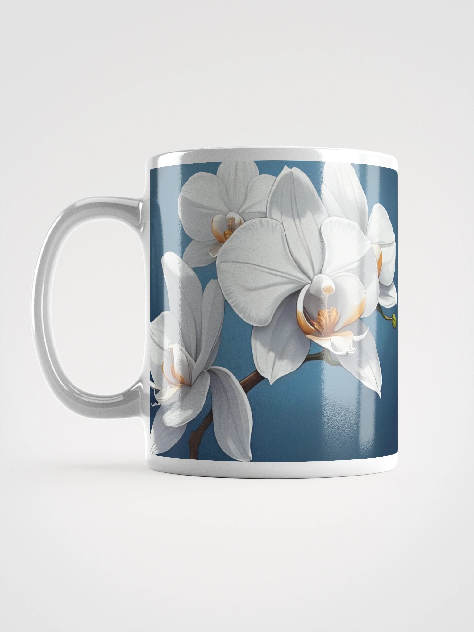 White Orchid Mug product image (18)