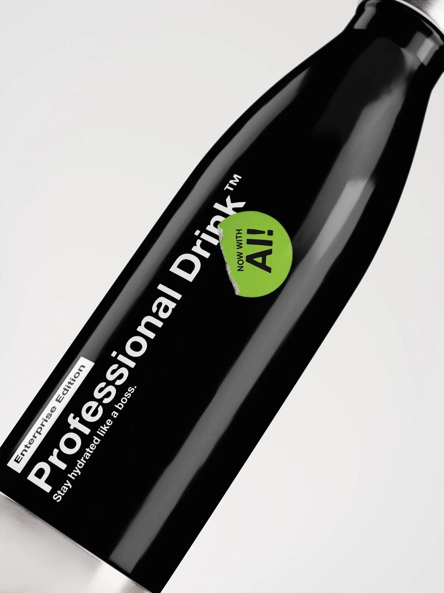 Professional Drink: Enterprise Edition - Stainless Steel Water Bottle product image (5)
