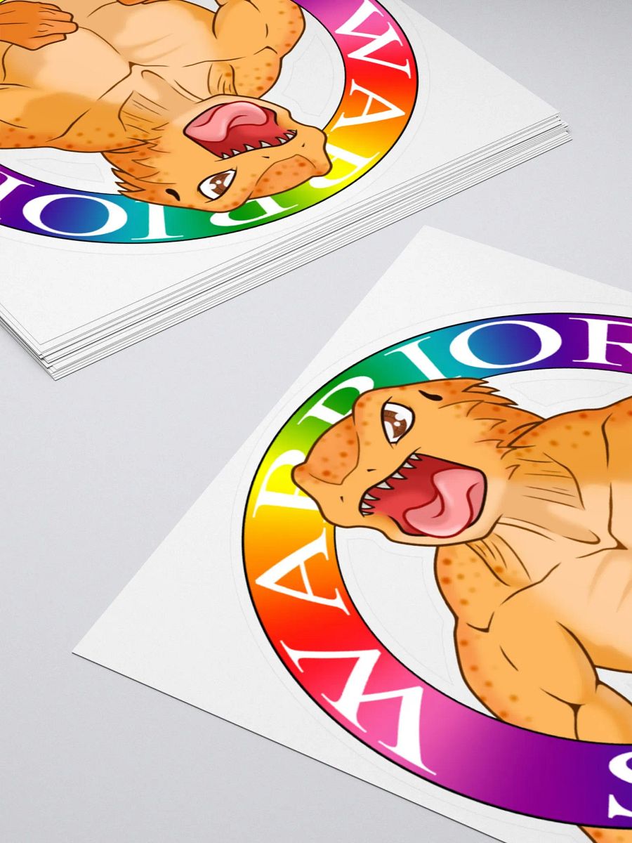 Warrior PRIDE Warrior STRONG Sticker product image (11)