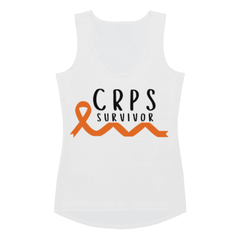 CRPS Survivor Bottom Ribbon Tank Top (Women's) product image (1)
