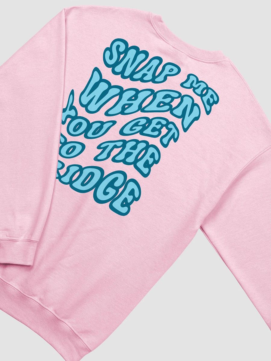 Snap Me When You Get to the Bridge - Sweatshirt product image (8)