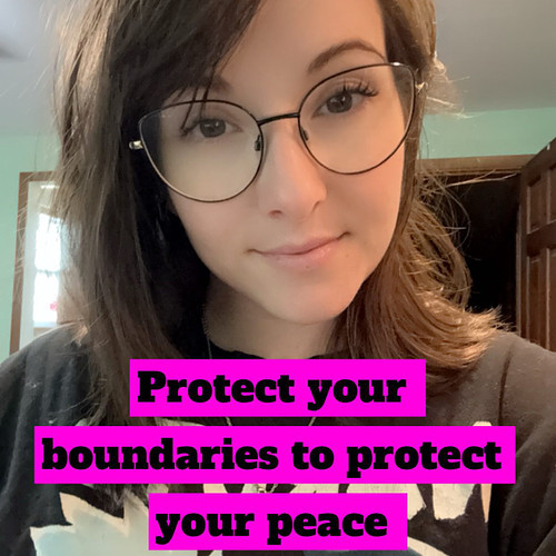 Your boundaries aren’t mean, they are healthy. 💖 #motivation #mentalhealth #boundaries