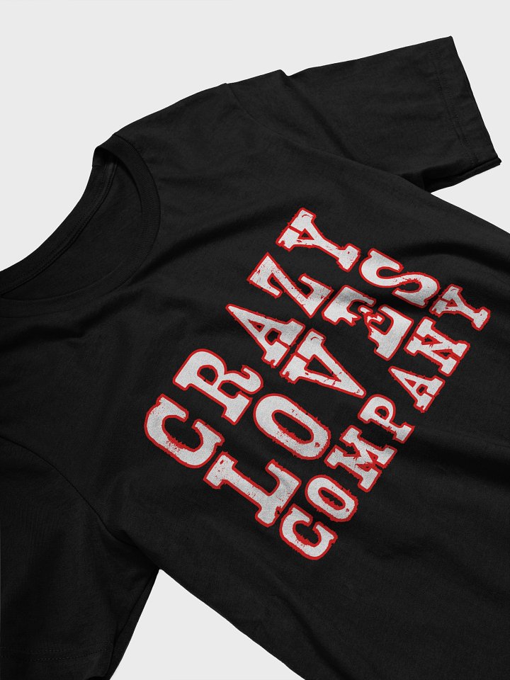 Crazy Loves Company | Official Black T product image (1)