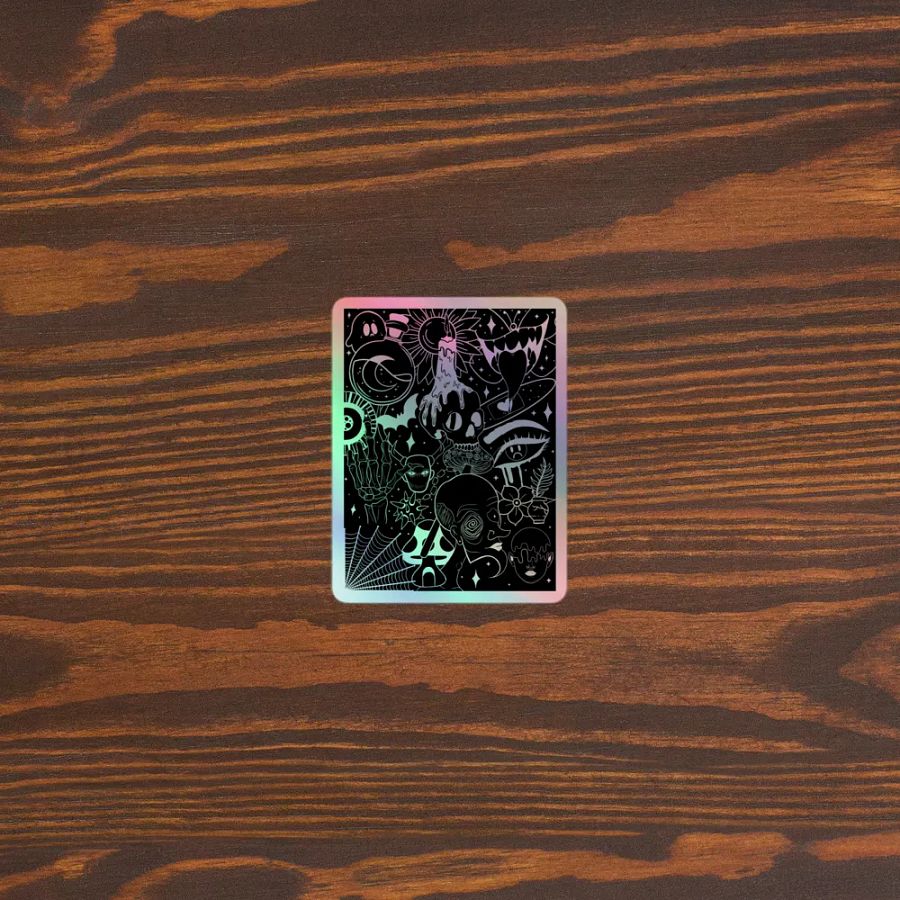 Black Collage Sticker product image (5)