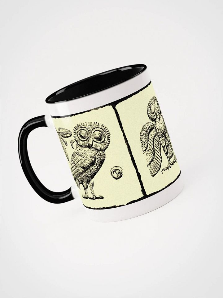 Iconic Athenian Owls Traditional Greek Art 3rd Century BC, Coffee & Tea Mug product image (1)