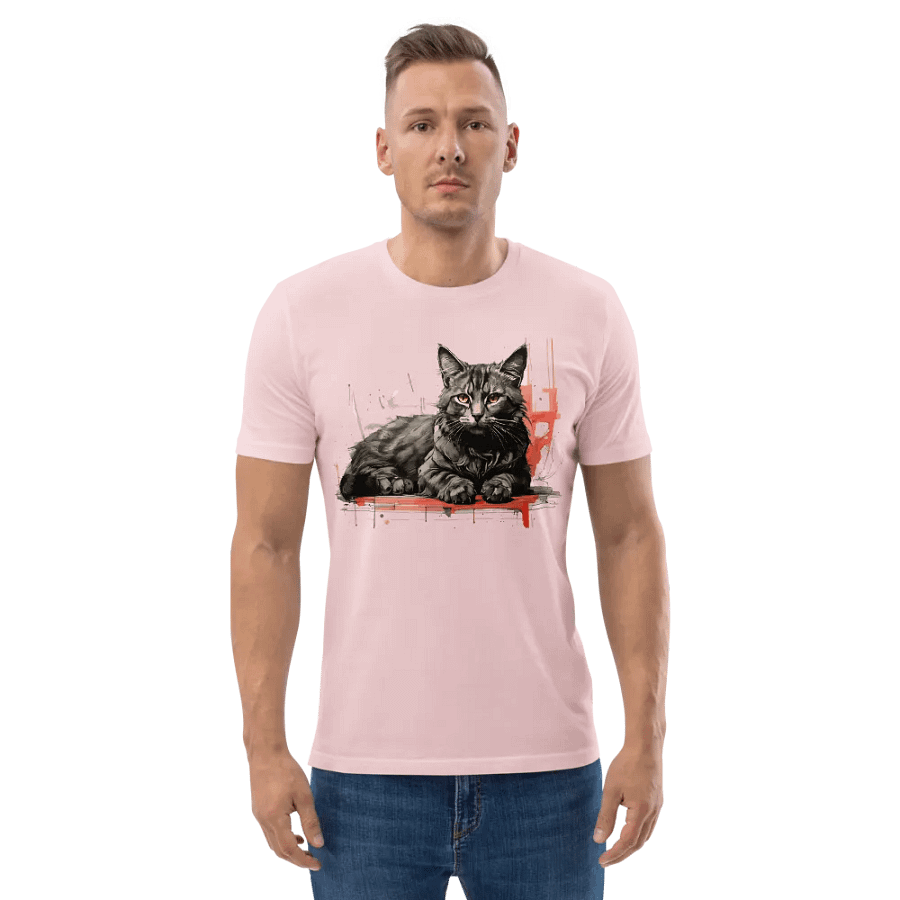 Sketch Art Katze 5 , Shirt product image (2)