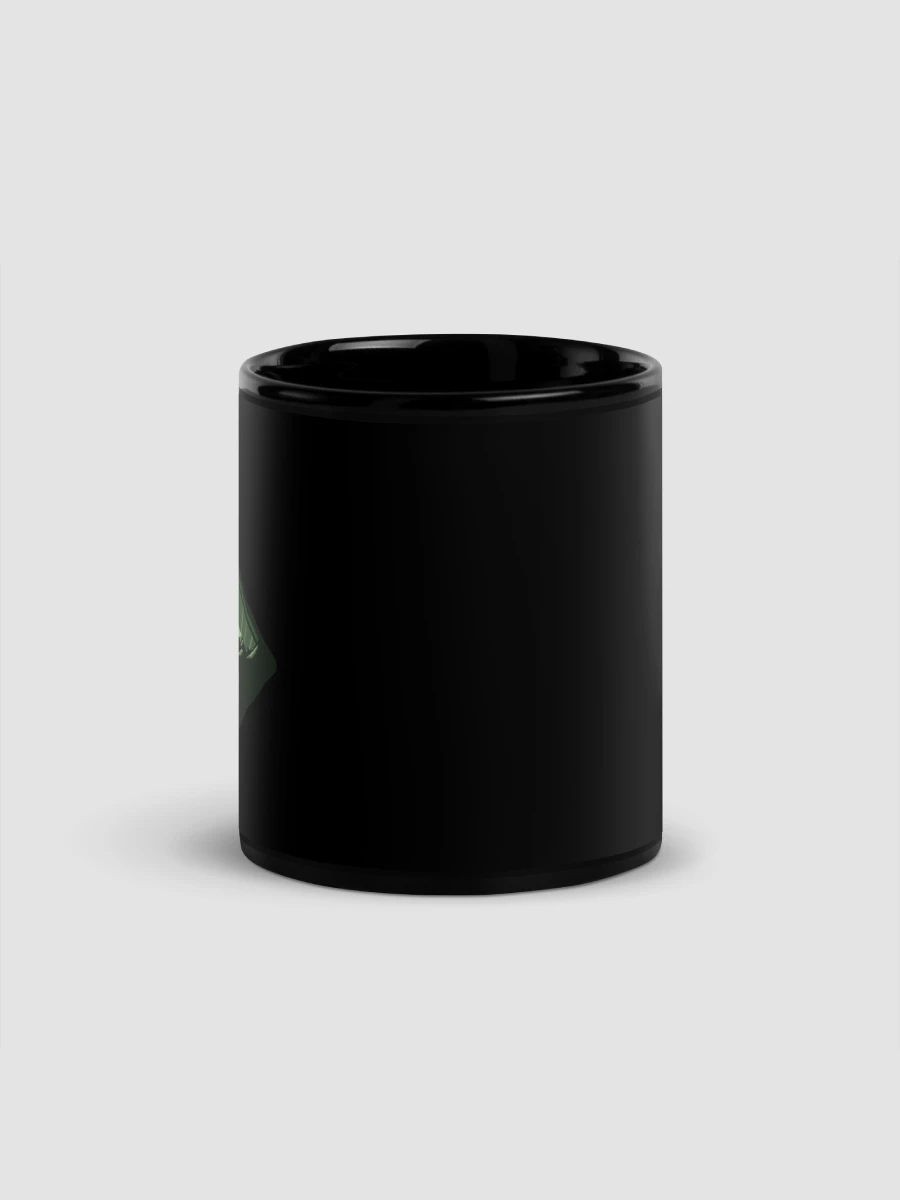104.6 FM Logo black glossy mug product image (2)