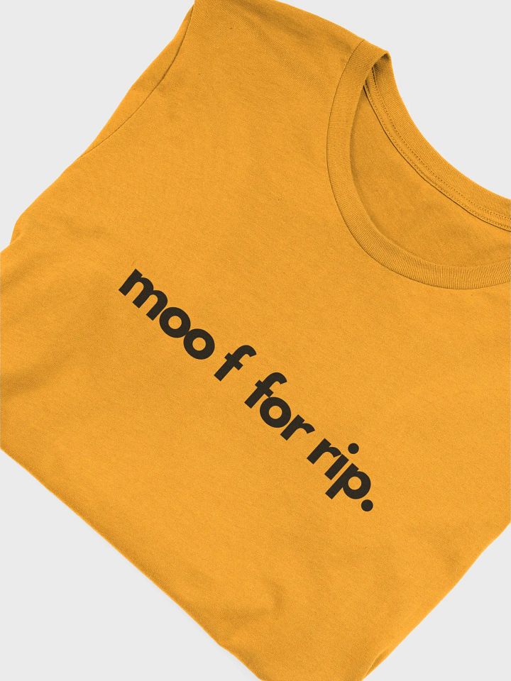 moo f for rip Supersoft T-shirt product image (2)