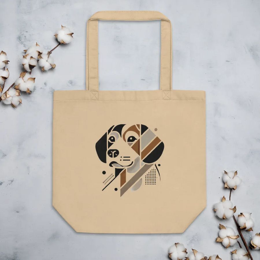 Abstract Beagle Art Tote Bag product image (4)