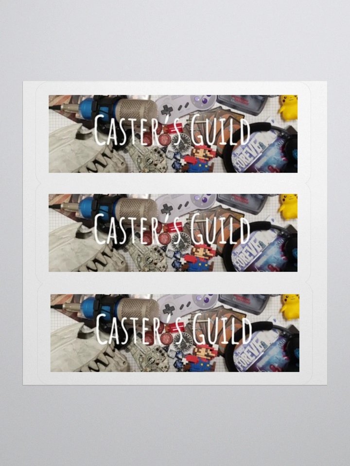 Caster's Guild Kiss Cut Stickers product image (2)