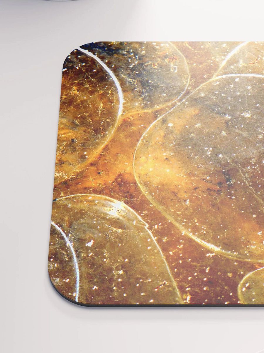 Classic Mouse Pad - Gold Bubbles product image (6)