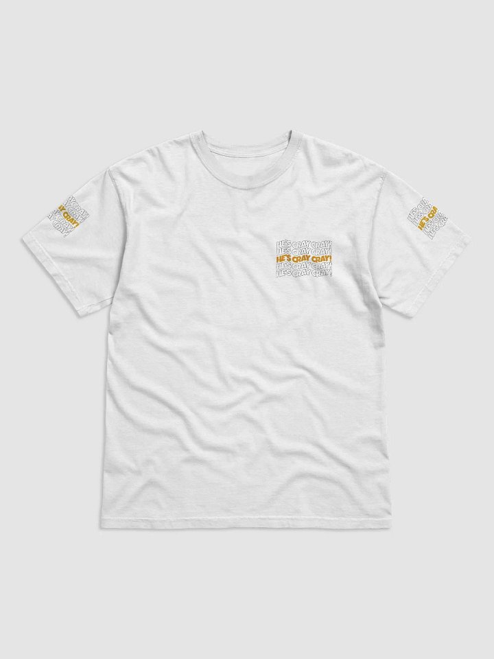 He's cray cray! Shirt (orange/black) product image (5)
