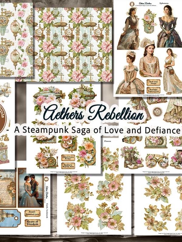 Aether's Rebellion Journal Kit Digital Download product image (7)