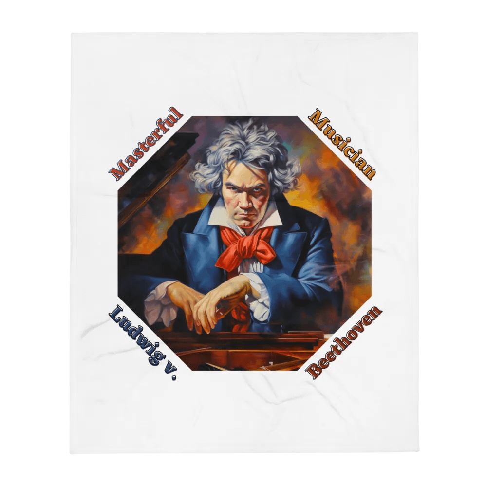 Ludwig van Beethoven - Masterful Musician | Blanket product image (1)