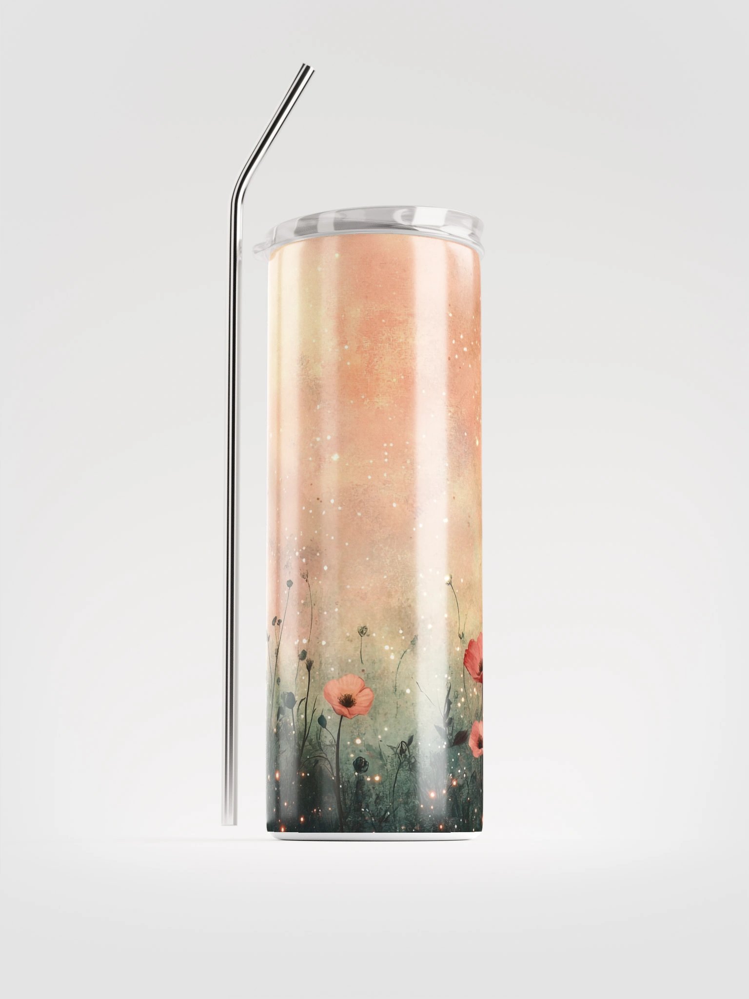Glitter Meadow Stainless Steel Tumbler product image (1)