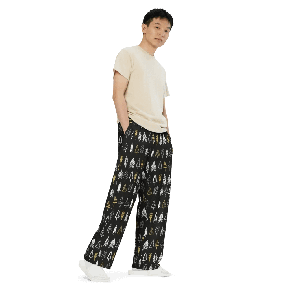 Golden Tree Unisex Wide-Leg Pants product image (7)