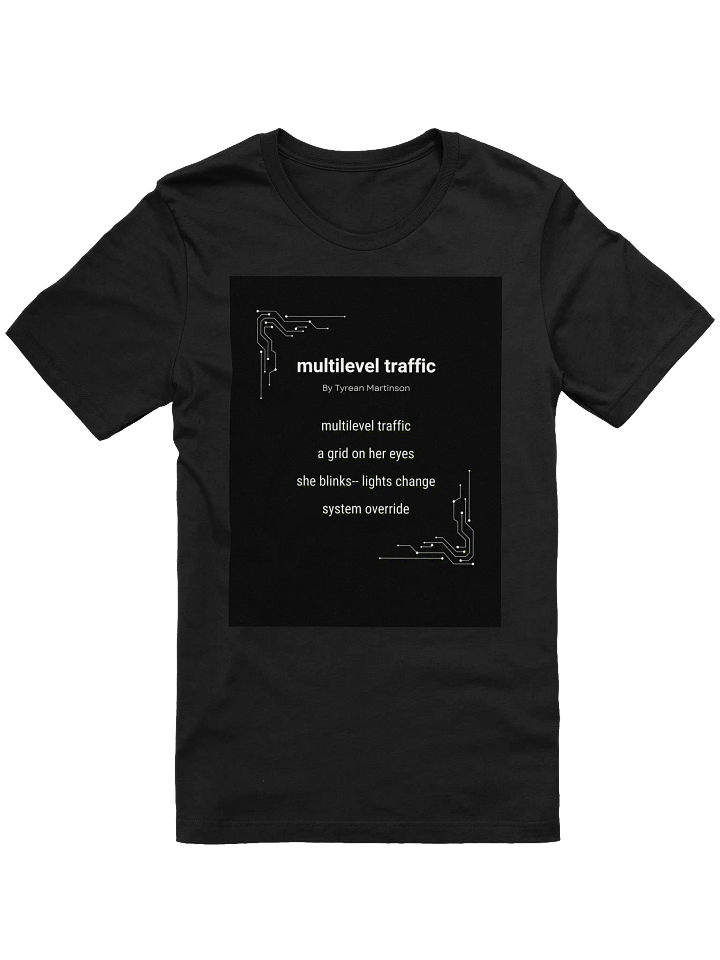 Glitch Chic: “multilevel traffic” T-shirt product image (1)
