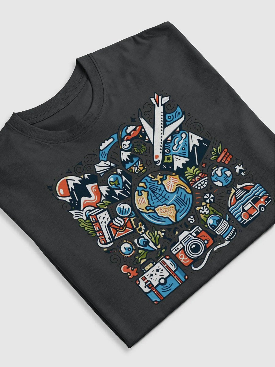Cotton Heritage Men's Premium Heavyweight Tee | AI Design about travel product image (5)