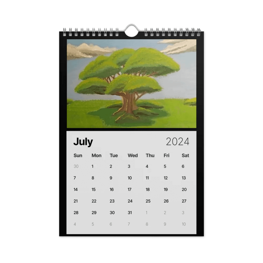Canopy of Time: 2024 Wall Calendar product image (7)
