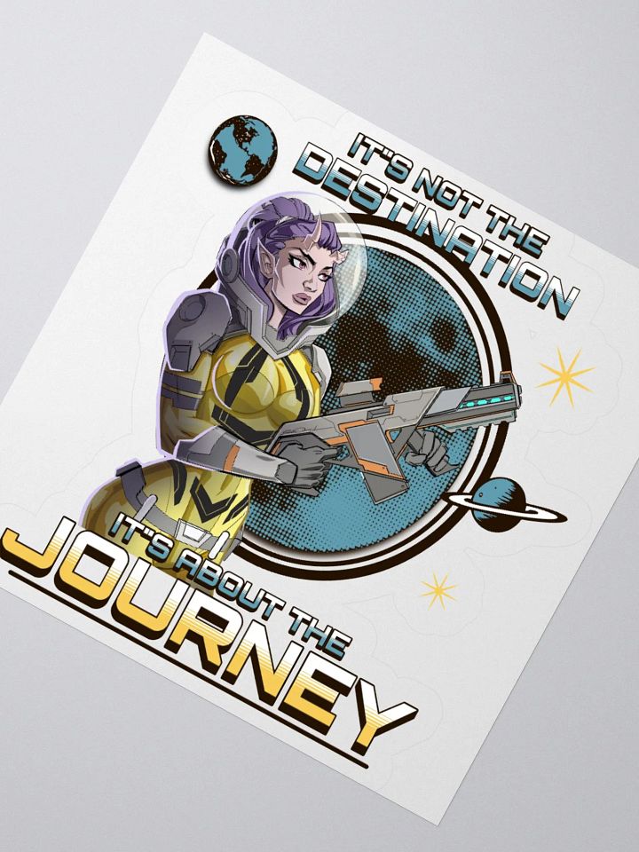 The Journey Kiss-Cut Sticker product image (5)