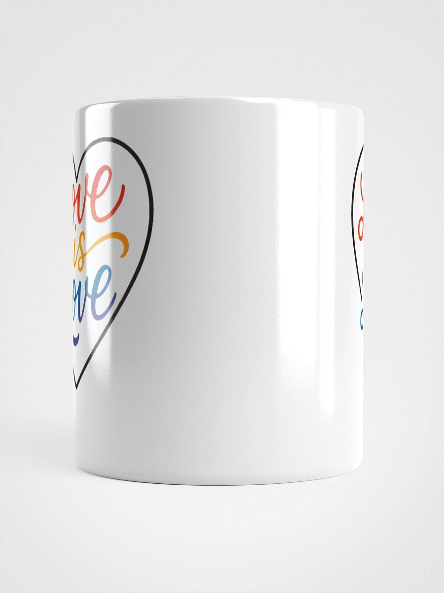 Love is Love Pride LGBTQ+ Rainbow Heart Mug product image (15)
